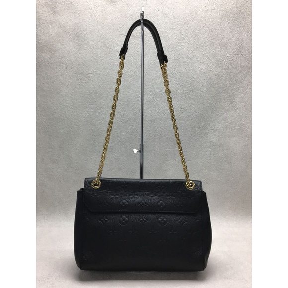 Louis Vuitton Vavin PM Empreinte Leather Shoulder Bag Black - Picture 3 of 6